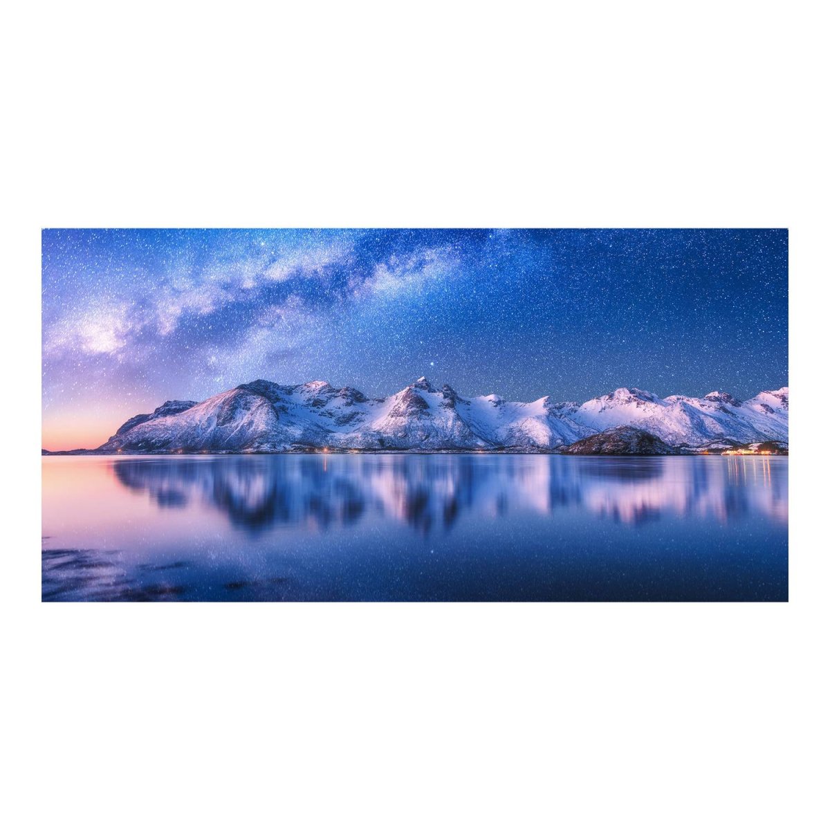 Galaxis über Fjord