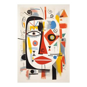 Abstrakte Visage