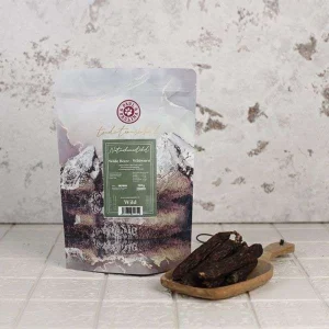 Wilde Beere - getrocknete Wildwurst mit Minze und Kokos, 200g