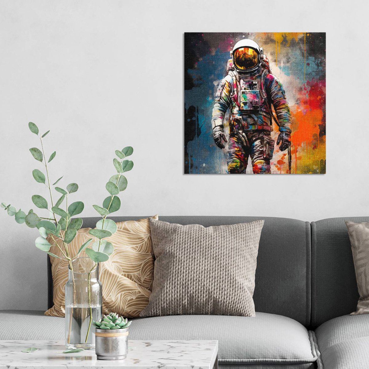 Astronaut im Farbmeer – Bild 3