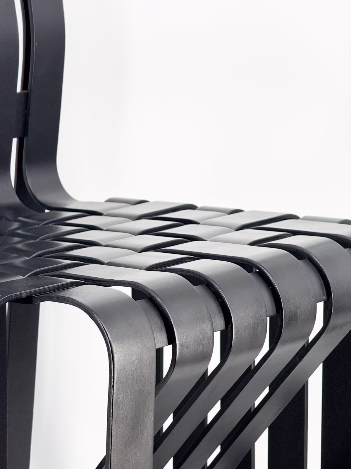 Stuhl "High Sticking Chair" von Frank Gehry für Knoll, 1993