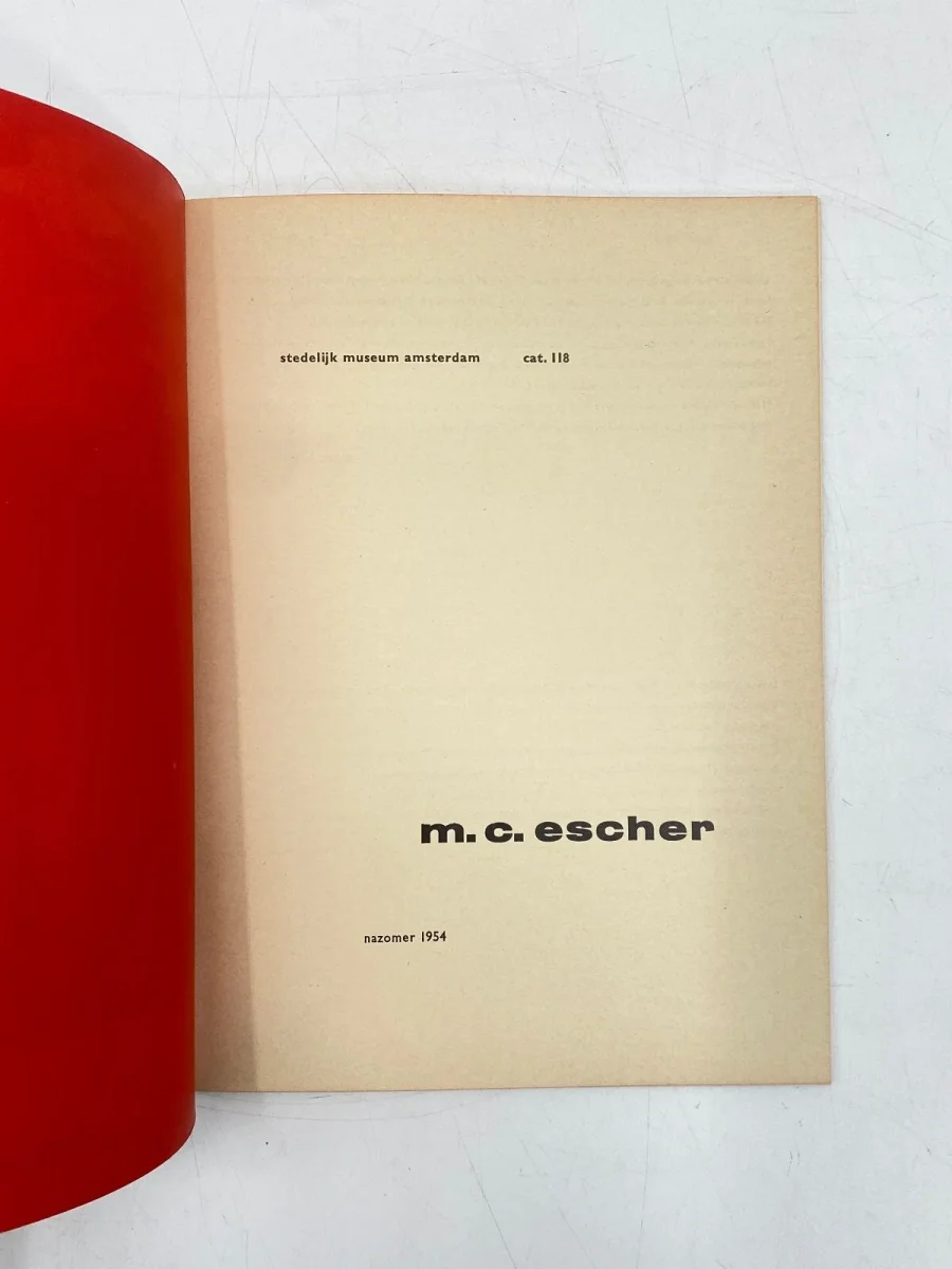 Ausstellungskatalog zu M. C. Escher im Stedelijk Museum Amsterdam, 1954 – Bild 5