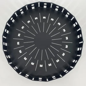 Großes rundes Tablett von Alessandro Mendini für Museo Alchimia, Italien 1986