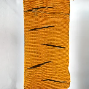 Vintage Wandbehang / Wandteppich in Orange, Deutschland 1960er