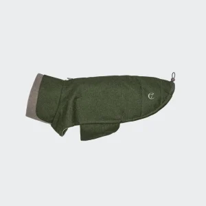 Hundemantel Brooklyn Flanell Fern Green Dackel