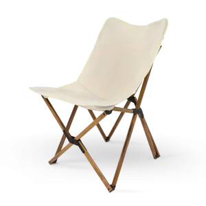 Campingstuhl Faltbar Creme
