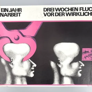 Politisches Plakat: Lohnarbeit vs. Urlaub