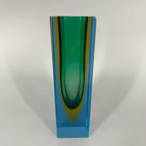 Murano-Glasvase von Flavio Poli, 1960/70er, Italien