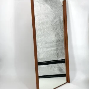Mid Century Design Spiegel mit Rahmen aus Teak, um 1960