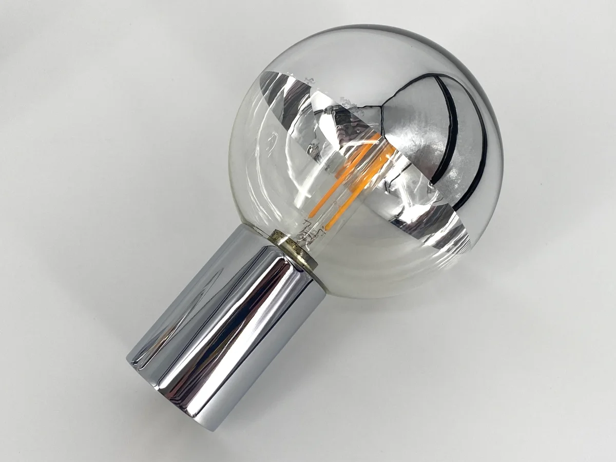 Verchromte Decken- oder Wandlampe von Motoko Ishii für Staff, 70er – Bild 5