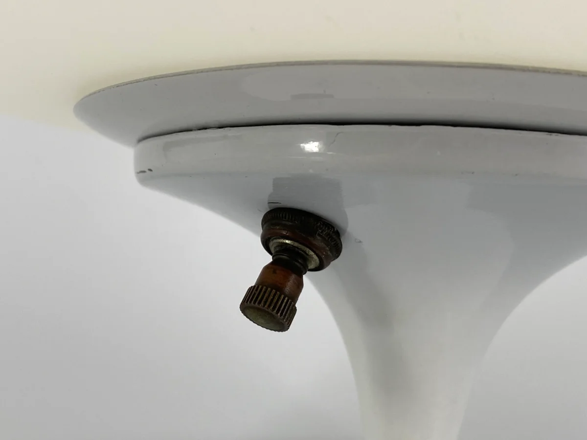 #1 Mushroom Tischlampe aus Glas von Bill Curry für Laurel Lamp Co., 1960er – Bild 5