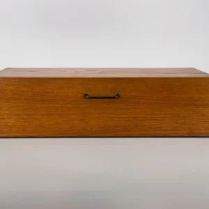 Mid Century Wandkonsole aus Teakholz, 60er