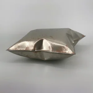 Metallkissen, Pop-Art Kunstobjekt, Edelstahl