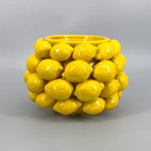 Zitronen Vase / Blumentopf von Des Pots
