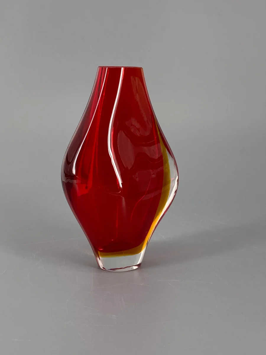 Muranoglas Vase Sommerso, Italien – Bild 6