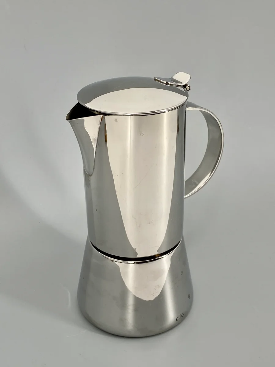 Espressokocher aus der Serie "Aida" von Cilio