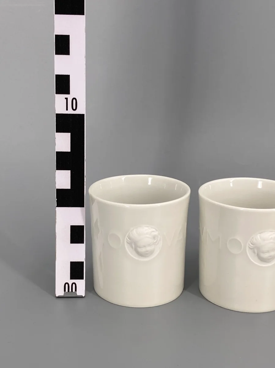4x Porzellan Becher KPM, Deutschland, 1962–1992 – Bild 6