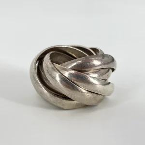 Achtfach Ring aus 952er Sterlingsilber