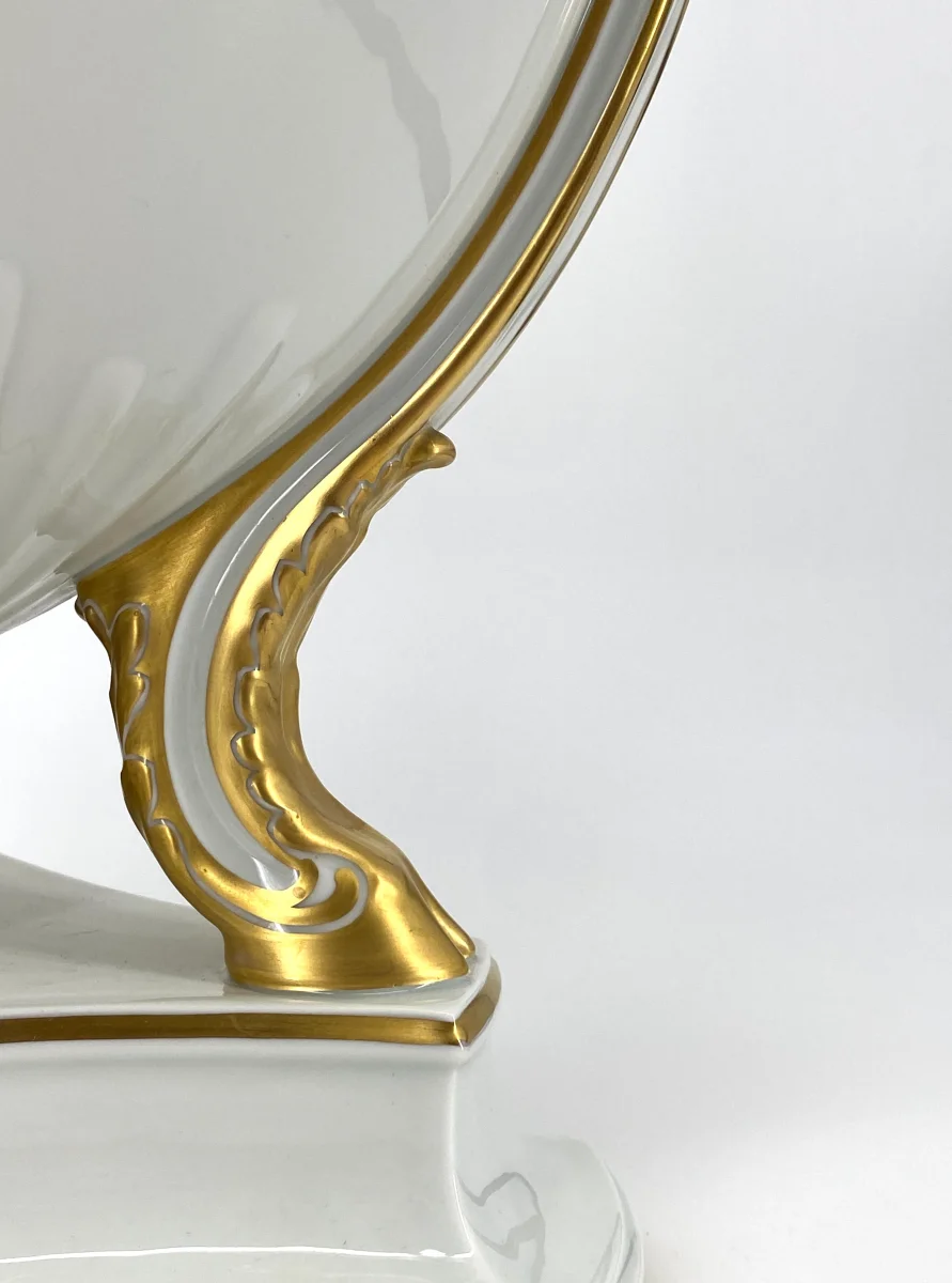 Widderkopf Lampenfuß der Kunstabteilung Rosenthal, Antik zwischen 1915 bis 1930 – Bild 5