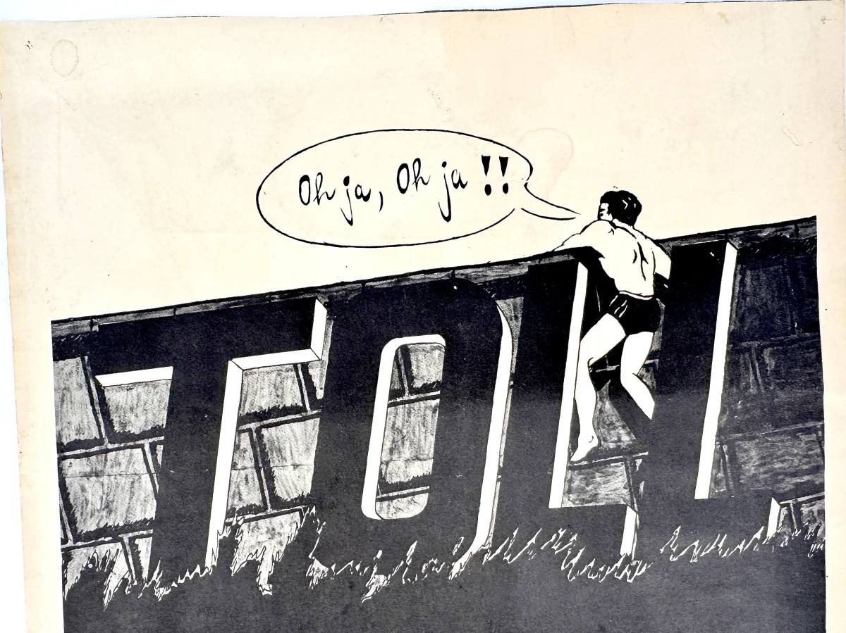 TOLL WUT. Comic-Kunstdruck, auf dünnem Papier, von Thomas Hasselberg – Bild 4