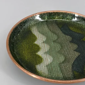 Emaillierte Kupferschale von Studio Del Campo, Italien, 1960er