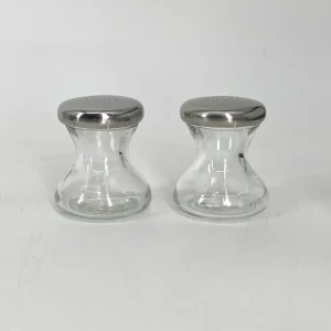 2 kleine Streuer von Wilhelm Wagenfeld für WMF, Deutschland, 1950er