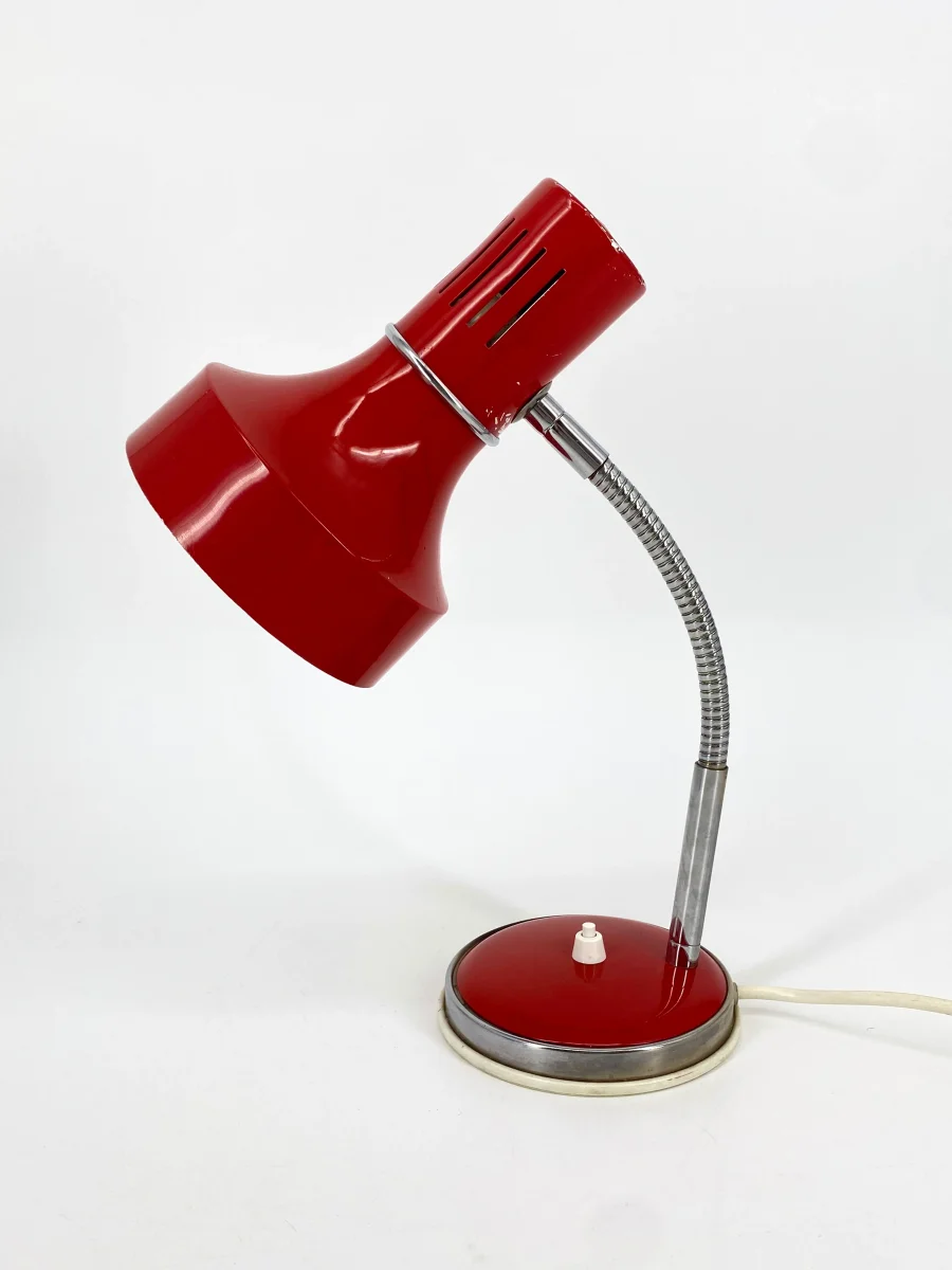 Tischlampe mit Schwanenhals, 60er – Bild 3