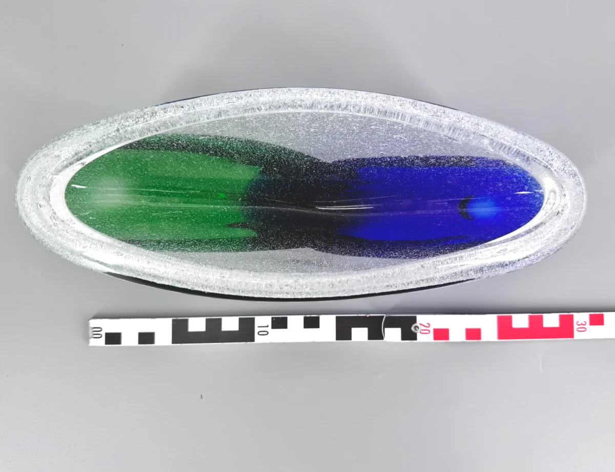 Glasschale von František Špinar, für Skrdlovice Glashütte, Tschechien – Bild 9