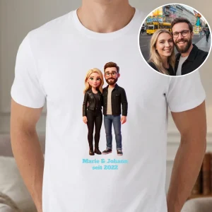 Personalisiertes T-Shirt 3D Stil
